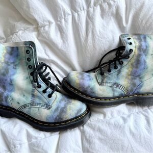 Dr. Martens Multicolor Lace Up Boots Size EU39